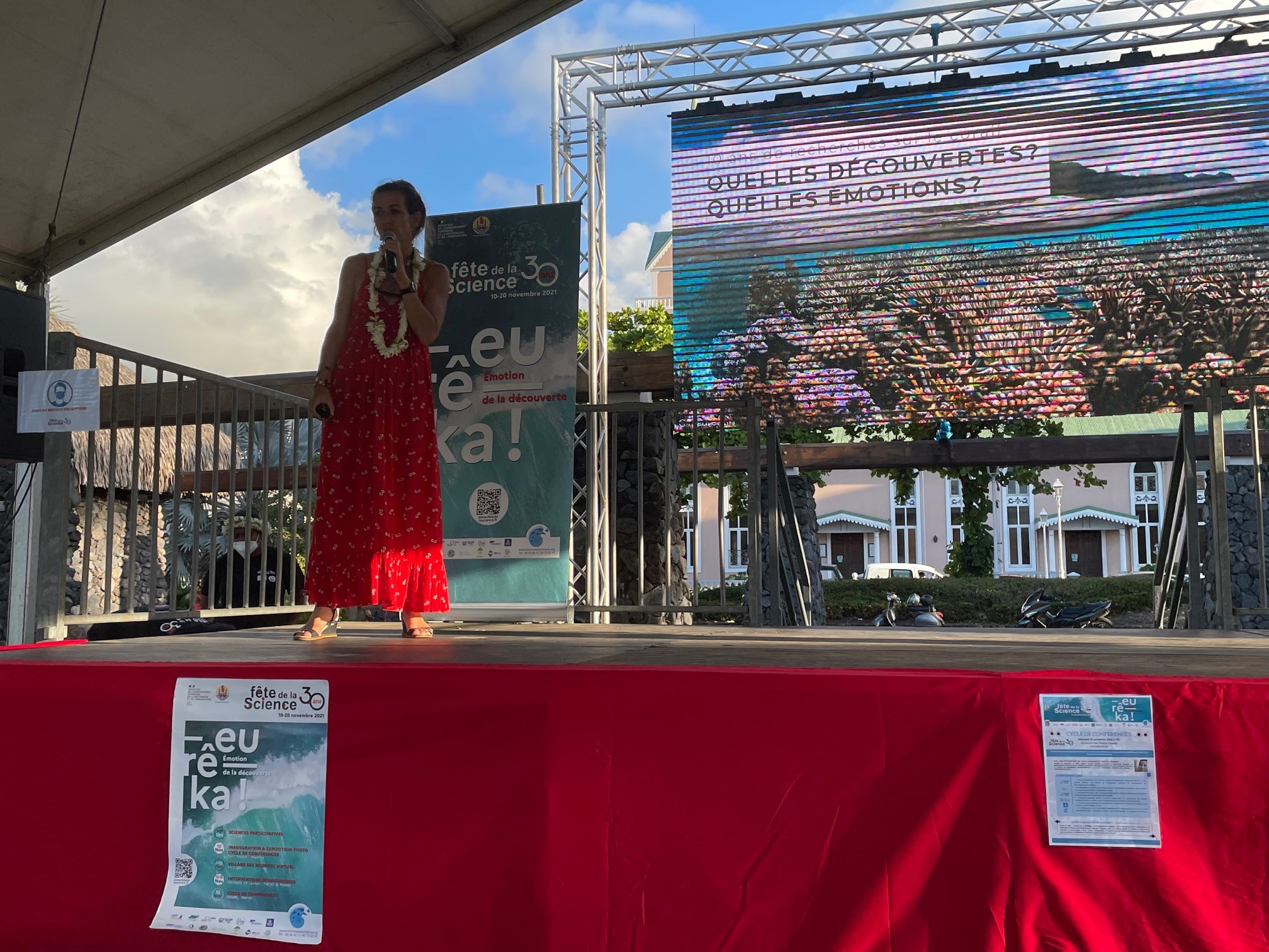 Le CRIOBE participe à l’inauguration de la Fête de la Science à Tahiti | Criobe
